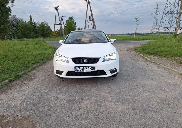 Seat Leon cena 44900 przebieg: 139140, rok produkcji 2014 z Świdnica małe 211